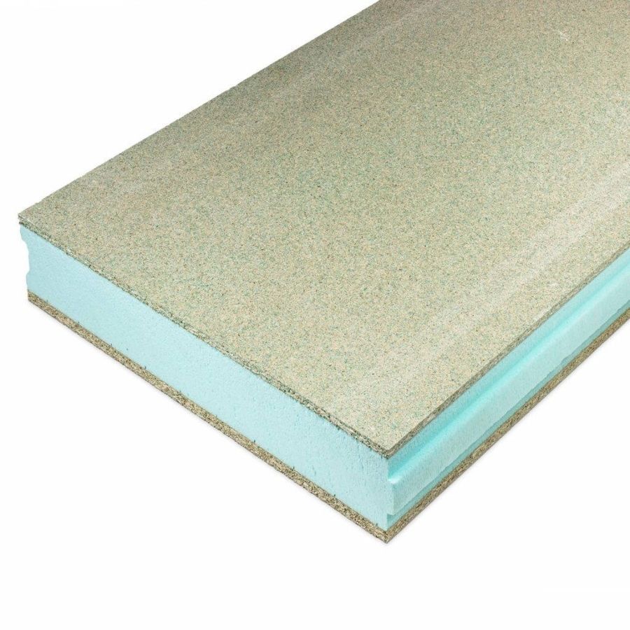 PANEL SANDWICH CON CAPA INFERIOR DE AGLOMERADO, NUCLEO DE AISLANTE XPS EY CARA SUPERIOR DE AGLOMERADO