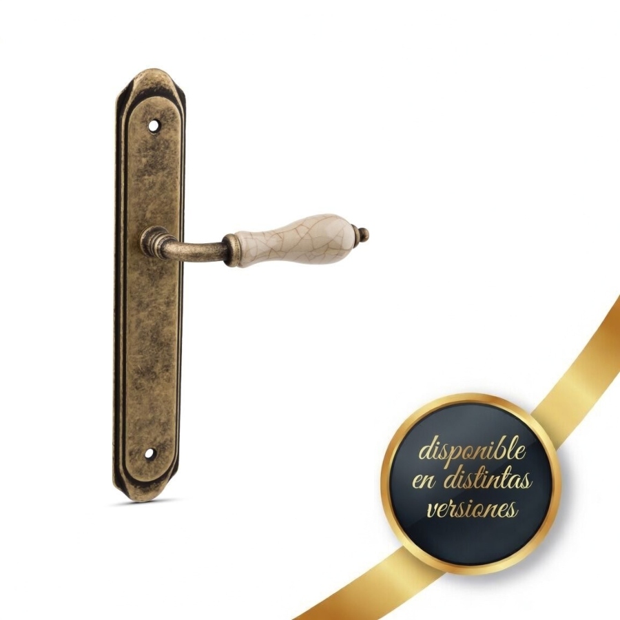 Manilla Placa Porcelana Delbas