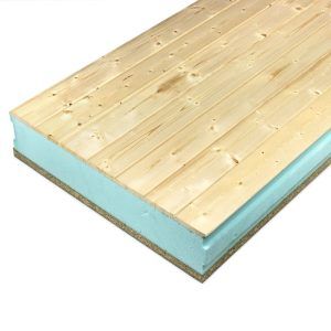 PANEL SANDWICH DE FRISO DE ABETO