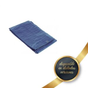 Toldo Azul Con Ojetes