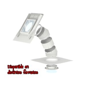 Tubo Solar Cubierta Inclinada material plano