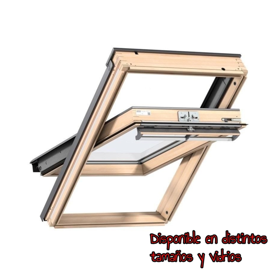 Ventana Giratoria Barniz Transparente