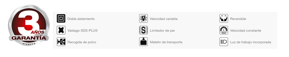 logo makita hr Garantía Makita